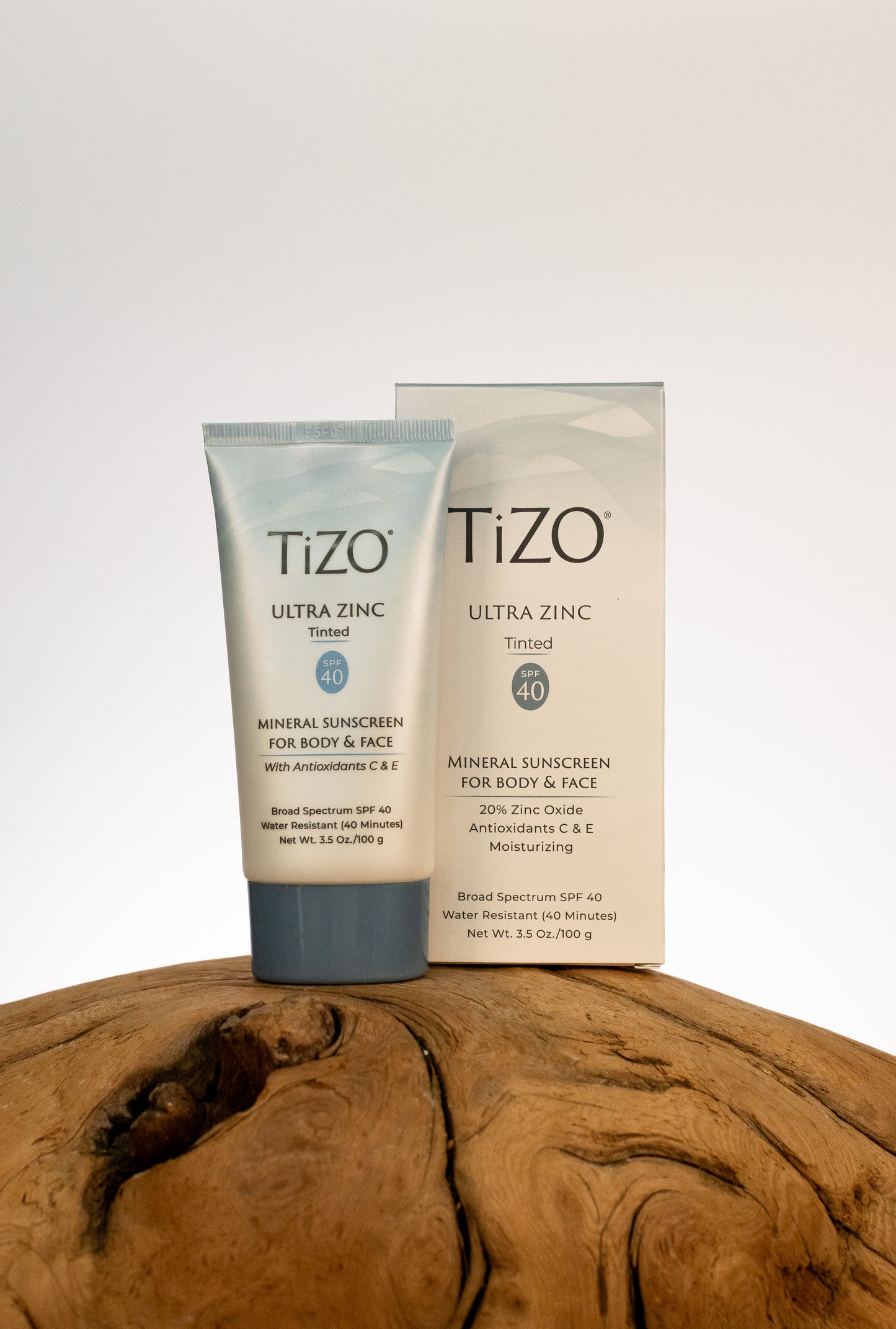 Tizo Face & body SPF 40 Tinted & Untinted